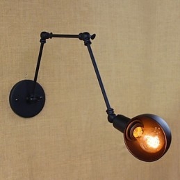 Retro Industriellen Stil Gang Treppe Korridor Langarm Wandleuchte Schmiedeeisen Balkon Restaurant Bar