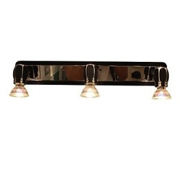 Moderne schwarze Wandleuchten Badezimmerleuchten mit 3 Lichtern