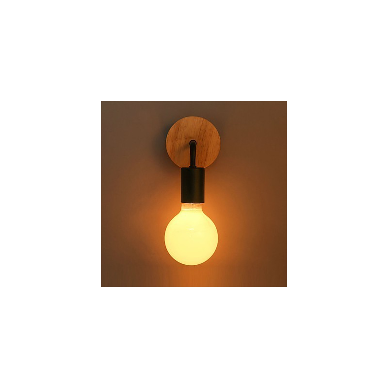 110V 220V EISEN Edison Innenwandleuchte Flur Treppenhäuser Leuchte Birne Lampe Leuchte Schwarz Weiß