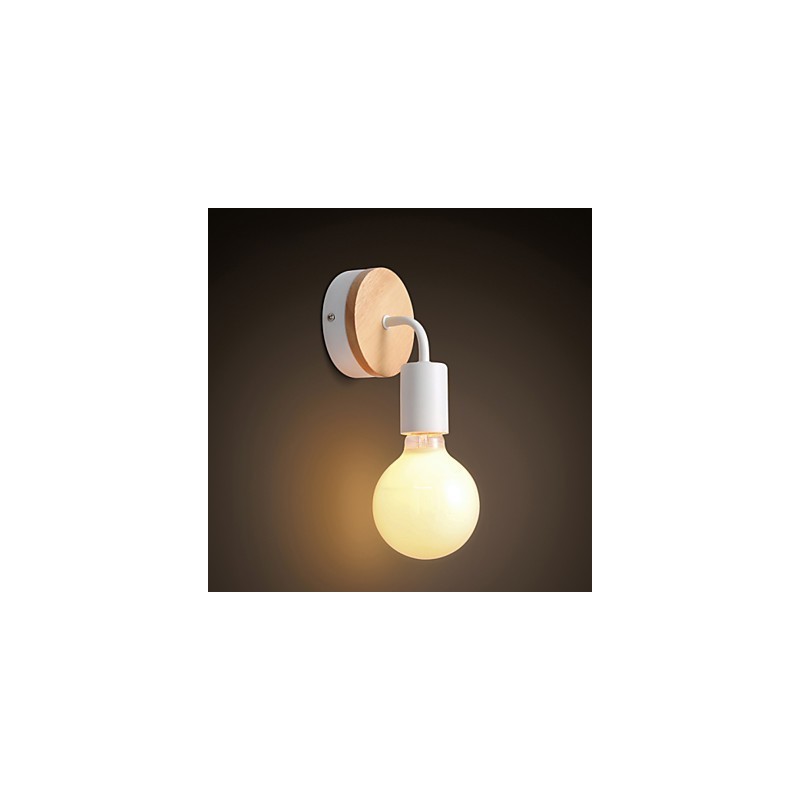 110V 220V EISEN Edison Innenwandleuchte Flur Treppenhäuser Leuchte Birne Lampe Leuchte Schwarz Weiß