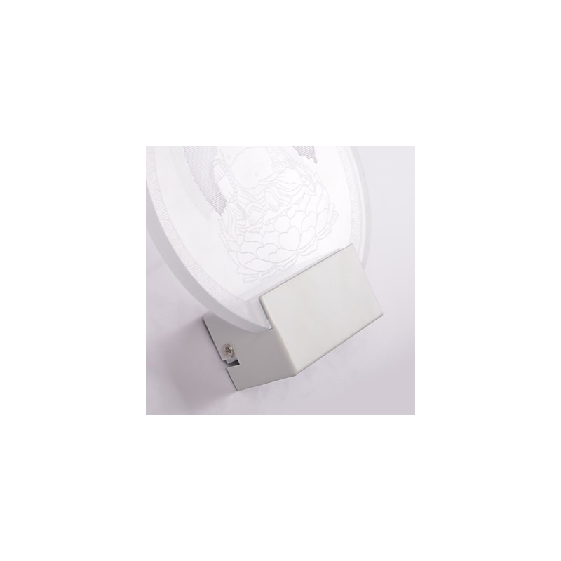 Acryl Wandleuchte PVC Lampe Licht Chip Moderne Zeitgenössische Metall