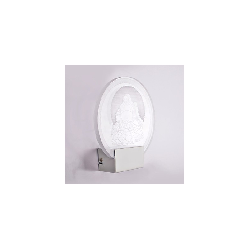 Acryl Wandleuchte PVC Lampe Licht Chip Moderne Zeitgenössische Metall