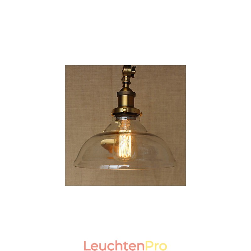 Die Eisen Glas Bronze Messing Arm Stil Retro Kreative Amerikanischen Land Halle Schlafzimmer Wand Lampe