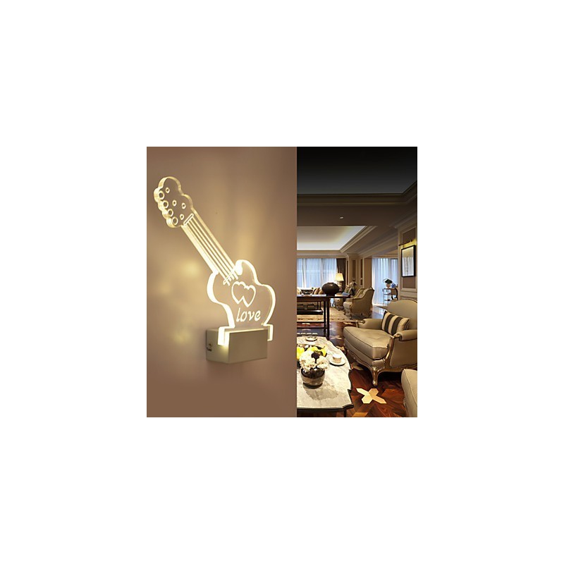 Acryl Wandleuchte PVC Lampe Licht Moderne Zeitgenössische Metall