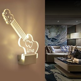 Acryl Wandleuchte PVC Lampe Licht Moderne Zeitgenössische Metall