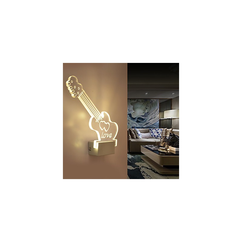 Acryl Wandleuchte PVC Lampe Licht Moderne Zeitgenössische Metall