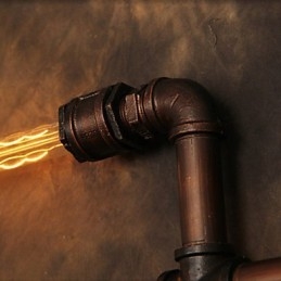 Wandleuchte Wandleuchter 6 Lichter Bronze Finish Industriellen Stil Rustikal Lodge Metall