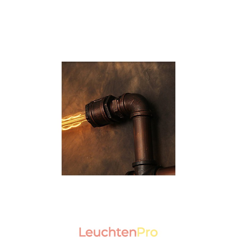Wandleuchte Wandleuchter 6 Lichter Bronze Finish Industriellen Stil Rustikal Lodge Metall