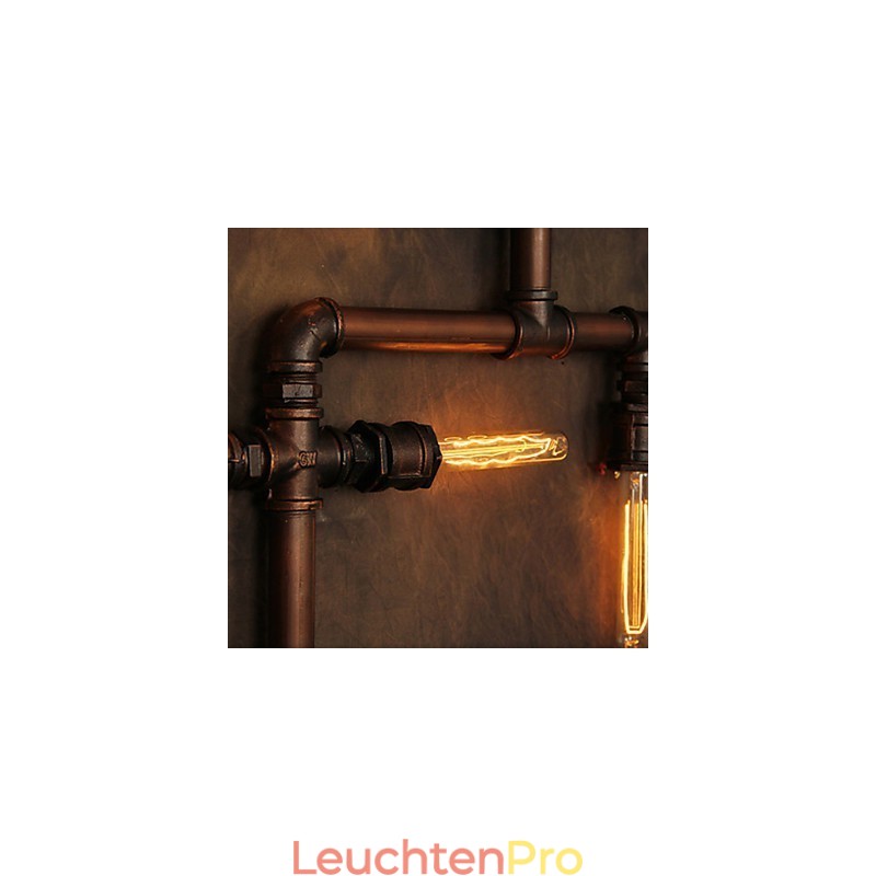 Wandleuchte Wandleuchter 6 Lichter Bronze Finish Industriellen Stil Rustikal Lodge Metall