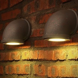 Loft Kreative Persönlichkeit Retro Ländlichen Wasserrohr Wandleuchte Lichter