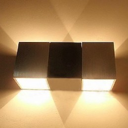 Mini-Stil Unterputz-Wandleuchten Moderne zeitgenössische Metall