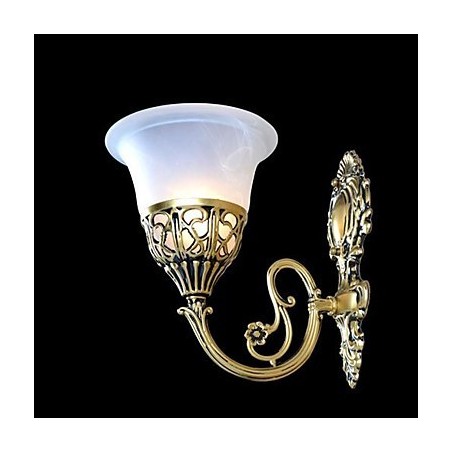 Bronze Wandleuchter Lichter Moiré Glas Europäischen Retro Klassische 220V Bronze Wandleuchter Lichter Moiré Glas Europäischen Retro Klassische 220V