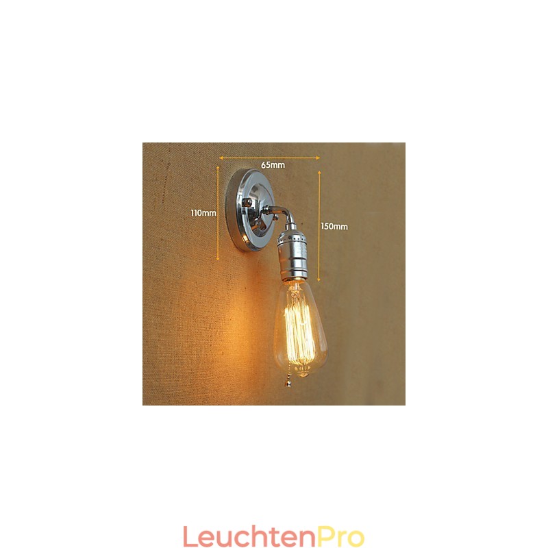Amerikanischen Ländlichen Landschaft Retro Moderne Edison Glühbirne Gang Mini Wohnzimmer Wand Lampe
