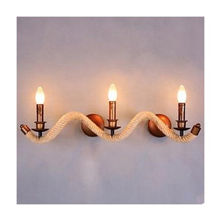 Vertraglich vereinbarte Balkontreppenlampe verdrehte Seilwandlampe Vertraglich vereinbarte Balkontreppenlampe verdrehte Seilwandlampe