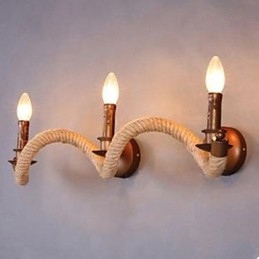 Vertraglich vereinbarte Balkontreppenlampe verdrehte Seilwandlampe