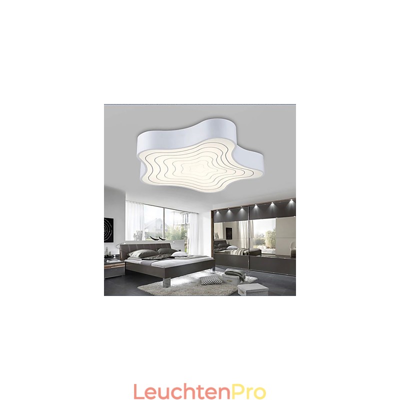 Moderne kreative vertraglich und zeitgenössische kreative geometrische Seestern absorbieren Kuppel Licht Licht
