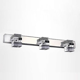 Wandleuchten Badezimmerbeleuchtung Wandfluter Kristall Mini Stil Modern Zeitgenössisch Metall
