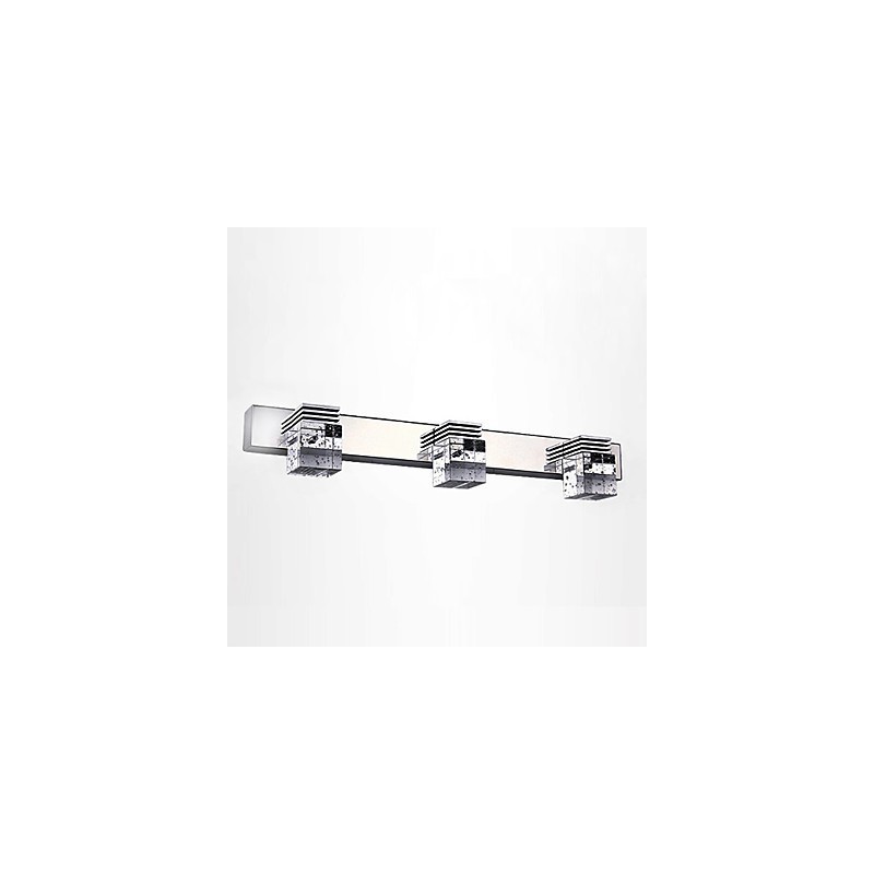 Wandleuchten Badezimmerbeleuchtung Wandfluter Kristall Mini Stil Modern Zeitgenössisch Metall