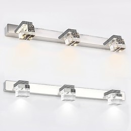 Wandleuchten Badezimmerbeleuchtung Wandfluter Kristall Mini Stil Modern Zeitgenössisch Metall