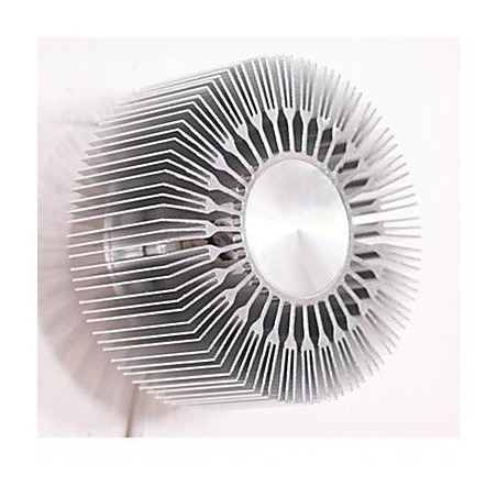 Eingebettete runde Aluminium-Projektionswandleuchte im Sonnenblumen-Stil Eingebettete runde Aluminium-Projektionswandleuchte im Sonnenblumen-Stil