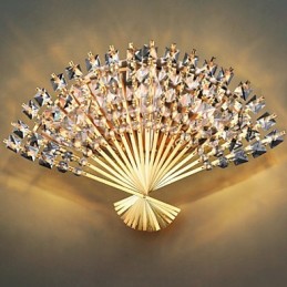 Valentinstag Die Fan Wanddekoration Geschenke Zeitgenössische Und Vertraglich Kristall Wandleuchte Licht