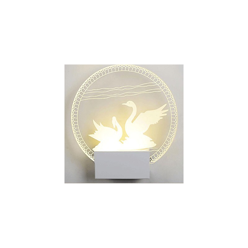 Acryl Wandleuchte PVC Lampe Licht Moderne Zeitgenössische Metall