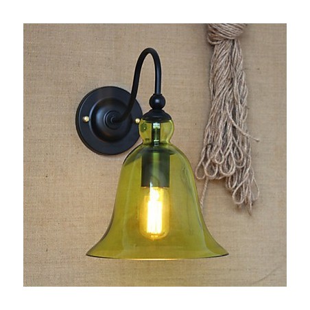 Amerikanischen Ländlichen Landschaft Minimalistischen Blau Glas Dekorative Wand Lampe Wohnzimmer Flur Amerikanischen Ländlichen Landschaft Minimalistischen Blau Glas Dekorative Wand Lampe Wohnzimmer Flur