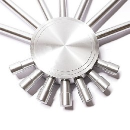 Moderne Wandleuchte mit Streulichtdesign in 7 Richtungen fächerförmiges Licht