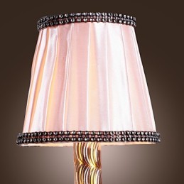 Elegante Kristall-Wandleuchte in Pink