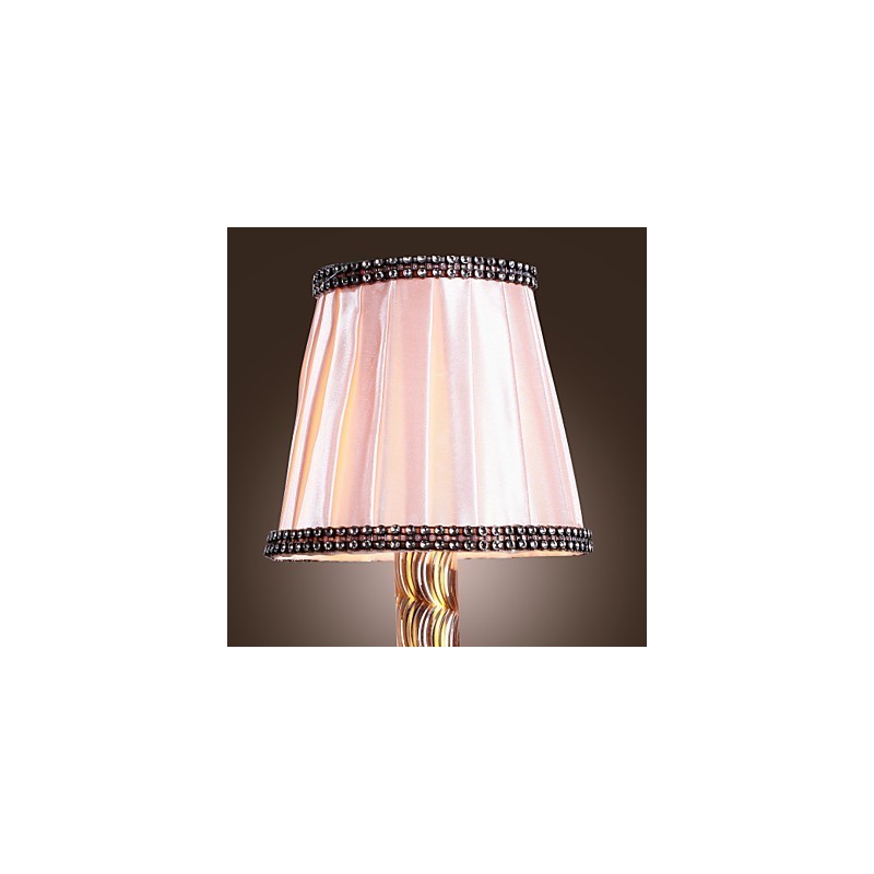 Elegante Kristall-Wandleuchte in Pink