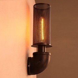 Stellen Sie alte Wege wieder her Schmiedeeisen Loft Kreative Wandleuchte