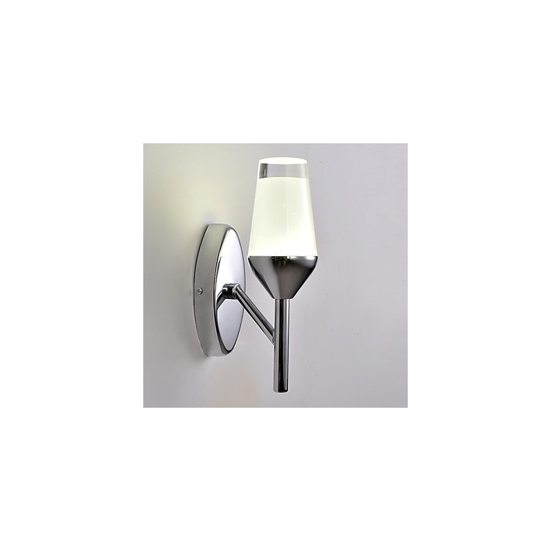 Wandleuchten Moderne Zeitgenössische Metall Weinglas Lampe