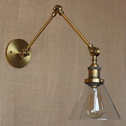 Industriellen Stil Retro Vintage Läden Schlafzimmer Moderne Kirche Halle Dekoriert Bronze Wandleuchte