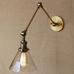 Industriellen Stil Retro Vintage Läden Schlafzimmer Moderne Kirche Halle Dekoriert Bronze Wandleuchte