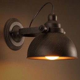 Loft Schmiedeeisen Topf Kreative Vintage Wandleuchte Lichter