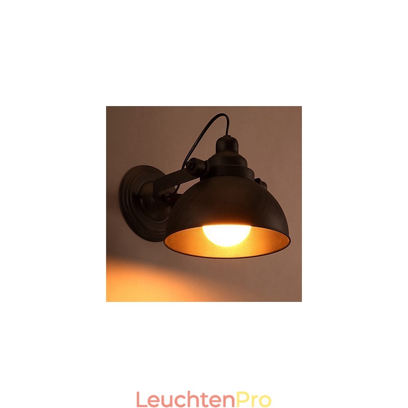 Loft Schmiedeeisen Topf Kreative Vintage Wandleuchte Lichter