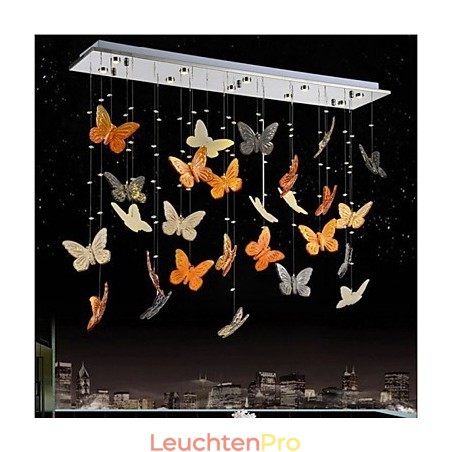 Lampe Anhänger Schmetterling Kristall Lampe Lampe Anhänger Schmetterling Kristall Lampe