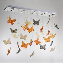 Lampe Anhänger Schmetterling Kristall Lampe