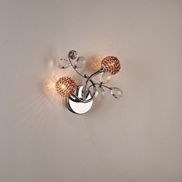 Wandleuchten Kristall Mini Stil Modern Zeitgenössisch Metall