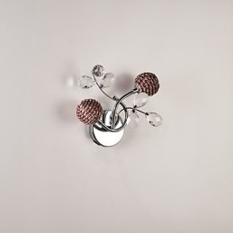 Wandleuchten Kristall Mini Stil Modern Zeitgenössisch Metall