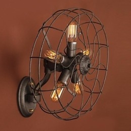 Mini-Stil Wandleuchten Country Metal