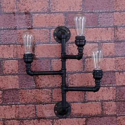 Wandleuchten im Mini-Stil, rustikales Lodge-Metall