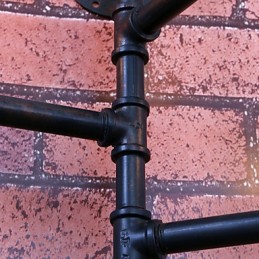 Wandleuchten im Mini-Stil, rustikales Lodge-Metall