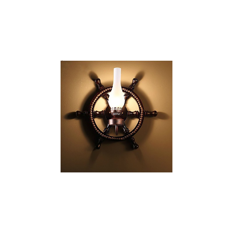 Wandleuchte One Light und Glas