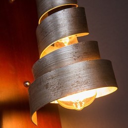 Antike Wandleuchten aus Holz, 1 Licht