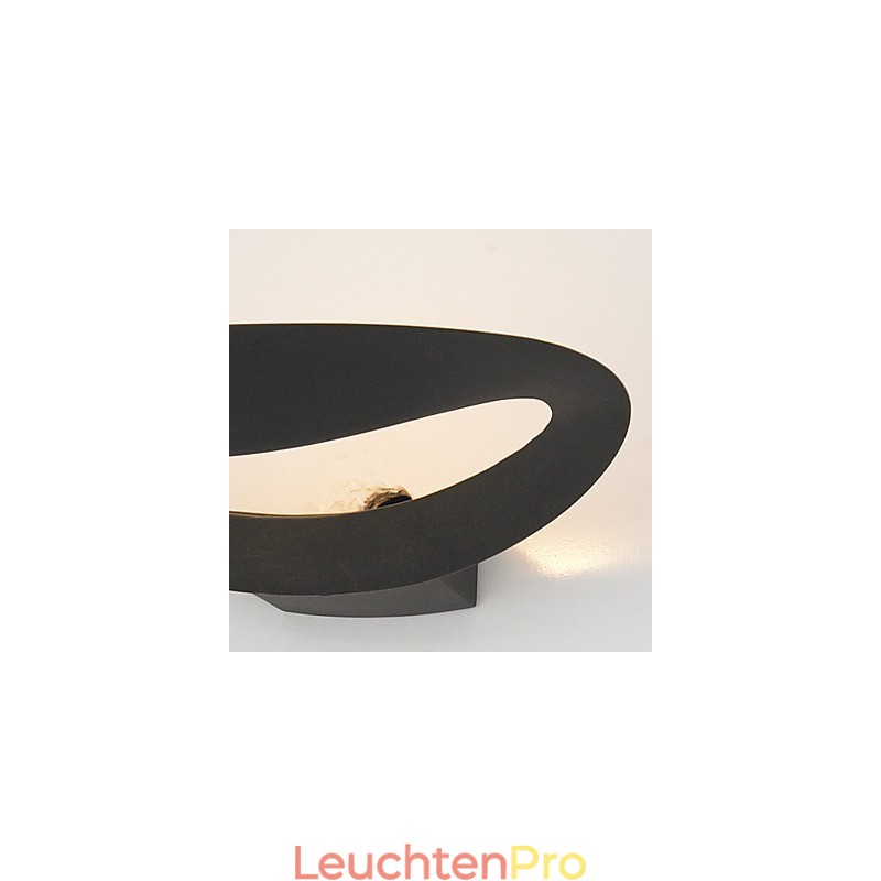 Künstlerische Wandleuchte mit 1 Licht in Schwarz & Weiß