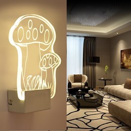 Acryl Wandleuchte PVC Lampe Licht Moderne Zeitgenössische Metall