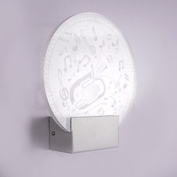 Acryl Wandleuchte PVC Lampe Licht Moderne Zeitgenössische Metall
