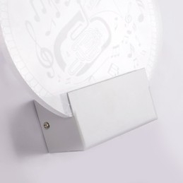 Acryl Wandleuchte PVC Lampe Licht Moderne Zeitgenössische Metall