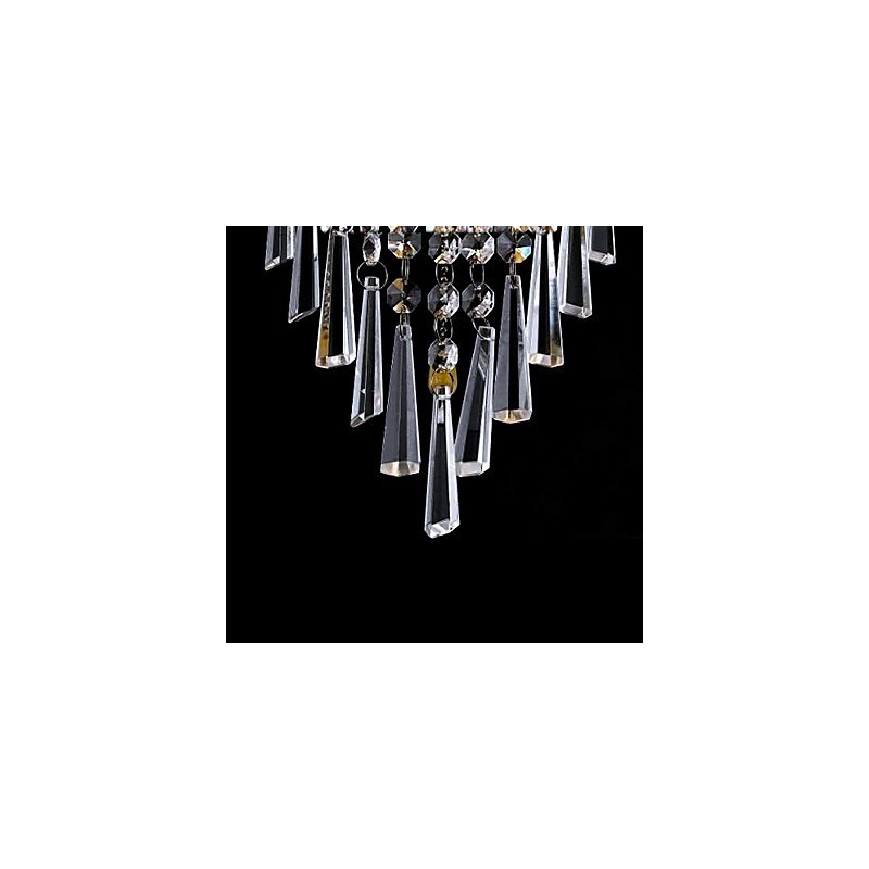 Edle Kristall-Wandleuchte mit 1 Licht